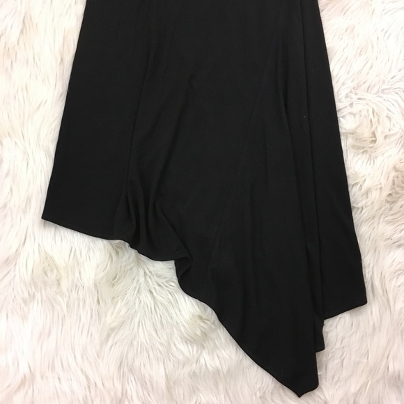 🎉SOLD🎉BCBGMAXAZRIA Asymmetrical Hem Dress - Picture 4 of 8